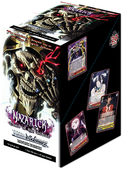 Nazarick: Tomb of the Undead Booster Box (English Edition) REPRINT